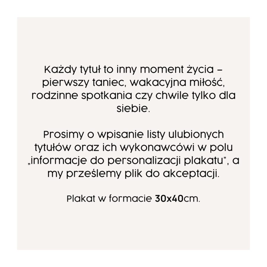 Oblíbené písně plakát - Image 2