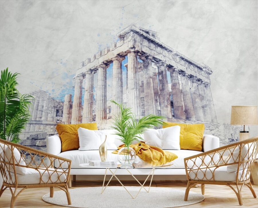 Malovaná Akropolis